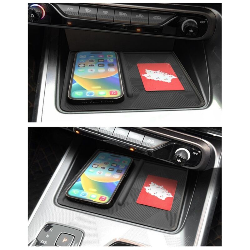 Auto-Mittelkonsole, Kabellose Ladematte, Anti-Rutsch-Pad, Anti-Rutsch-Matte für GAC GS3 Emzoom 2022-2024