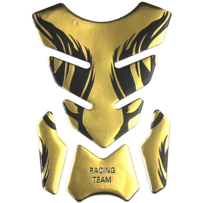 Auto-Motorrad-Benzintank-Aufkleber, Aufkleber, Motorrad-Flammen-Stereo-Kraftstofftank-Aufkleber, passend für Yamaha Honda Feizhi,