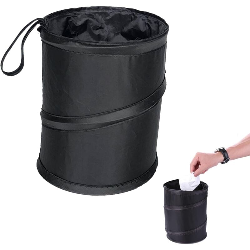Auto-Mülleimer, Innen-Auto-Mülleimer, kleiner Auto-Mülleimer, faltbarer Auto-Mülleimer, tragbarer Auto-Mülleimer, universell wasserdicht, für