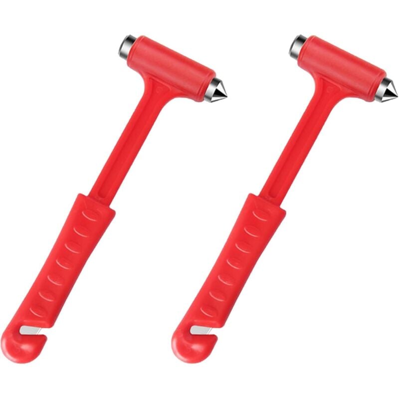 Auto-Nothämmer, Auto-Sicherheitshammer, Auto-Nothammer, Sicherheitsgurtschneider, Fensterbrecherhammer, unverzichtbares Sicherheitswerkzeug für Auto,