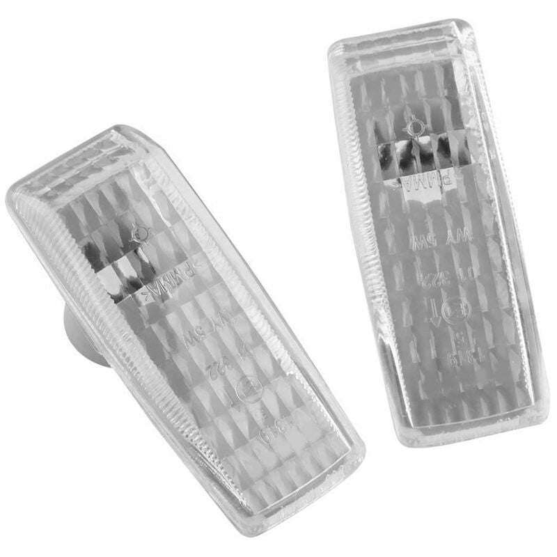 Tlily - Auto Seiten Markierung Leuchte Abdeckung VerstäRker Licht Lampen Linse für W124 R129 W140 W202 W201 2028201521 2028201621