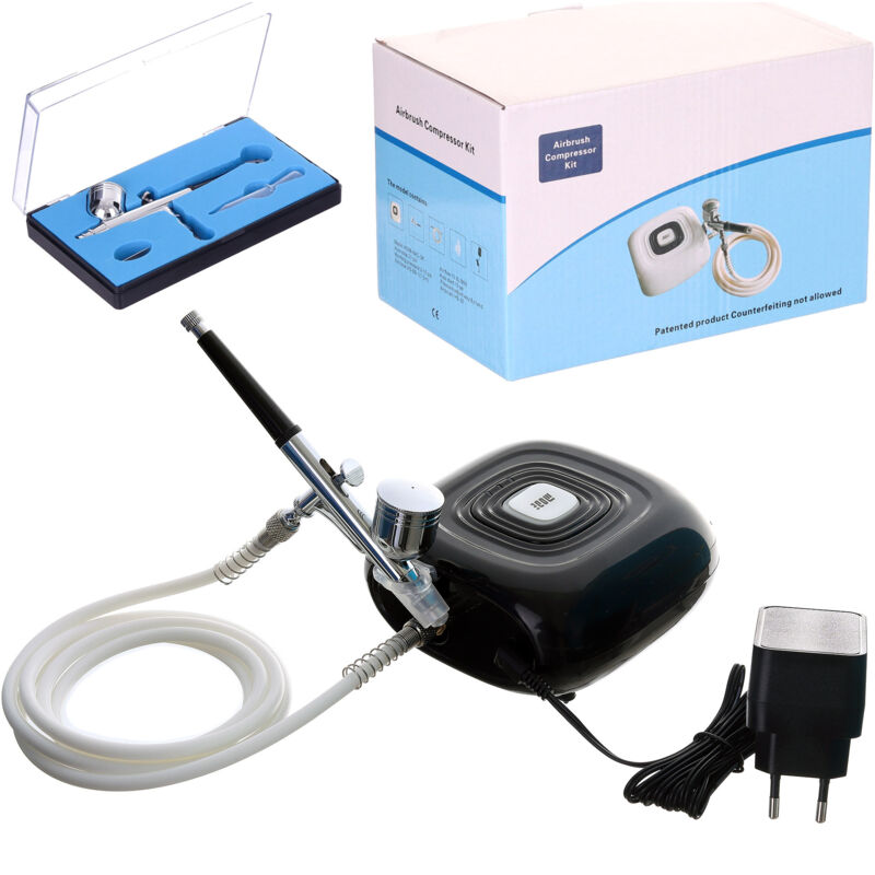 Auto-Stop-Kompressor-Airbrush-Set Für Kosmetik, Modellbau