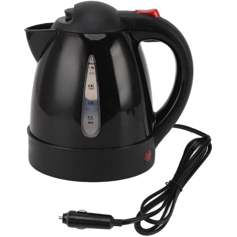 Auto-Wasserkocher, 24 V Tragbarer Auto-Wasserkocher Heizflasche Für Tee Kaffee Zubereiten Elektrischer Teekannen-Warmwasserbereiter, Automatische