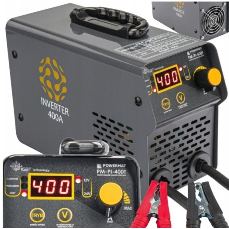 Autobatterie Ladegerät 12/24V 40A Batterieladegerät KFZ PKW Gerät Starthilfe Booster 400A 25-800Ah Akku Batterielader PKW Auto