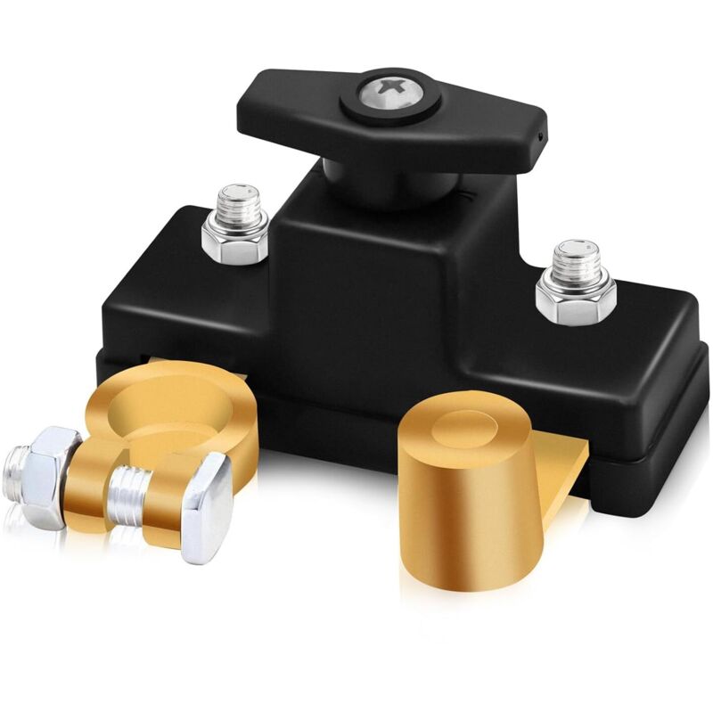 Autobatterie-Trennschalter aus reinem Kupfer, intelligente Stromversorgung mit stabiler Übertragung, Trennschalter mit hoher Leitfähigkeit für Auto,