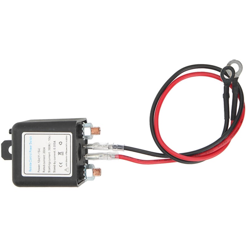 Zoternen - Autobatterie-Trennschalter, Stromabschaltung, Kill-Schalter mit Fernbedienung, Kupferklemme für Automobile, 12 v, 200 a