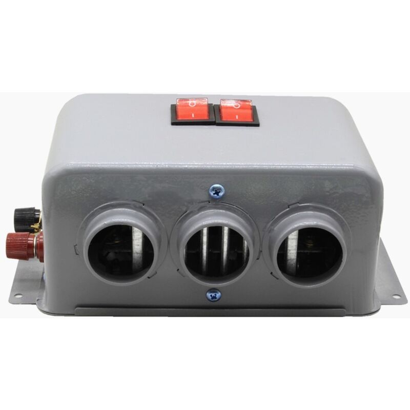 Auto-Heizung, 24 v, 600 W-800 w, 3 Löcher, schnelle Heizung, Wärmer, Frostentfernung, Windschutzscheiben-Entfroster, automatischer Heizventilator,