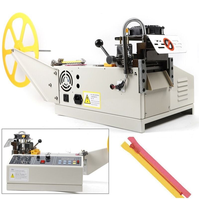 Automatischer heißer und kalter Computer-Streifenschneider - Gurtband-/Elastikschneider 100mm