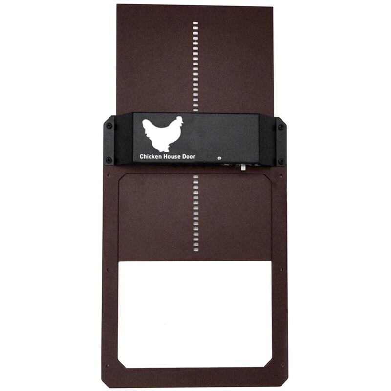 Automatischer Hühnerstall-Türöffner mit Lichtsensor Tierbedarf Geflügelbedarf für den Garten