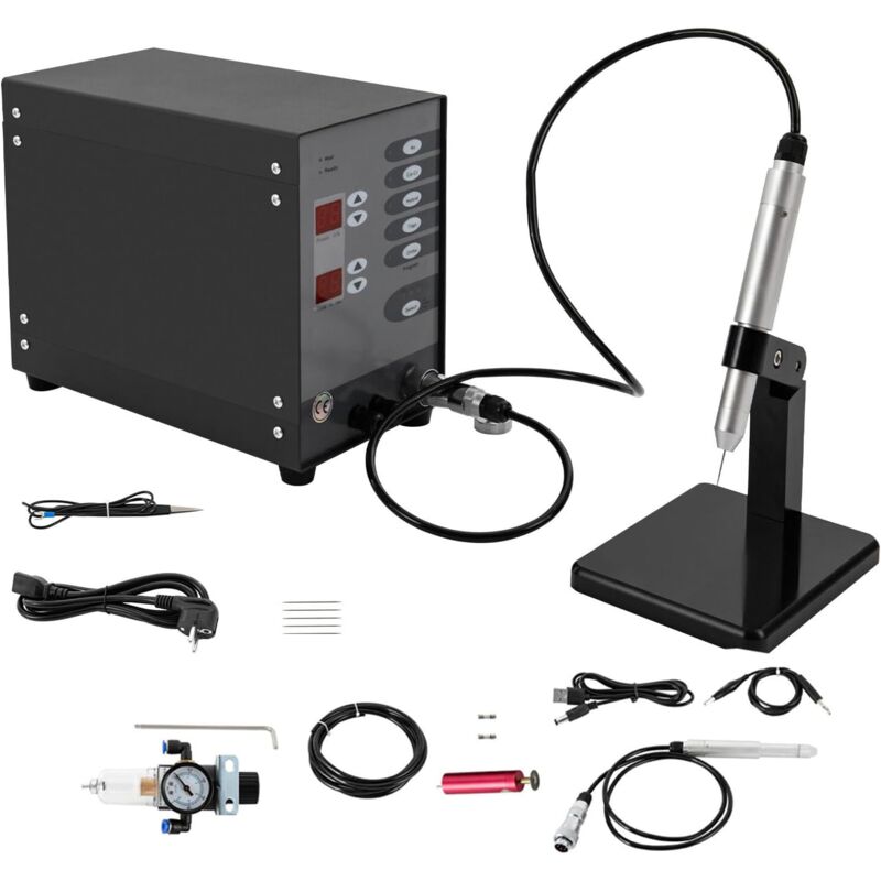 Automatischer Pulse Spot Welder 220V 300W Schmuck Gold Silver Punktschweißgerät Welding Machine Tool Puls-Argon-Lichtbogen-Schweißmaschine