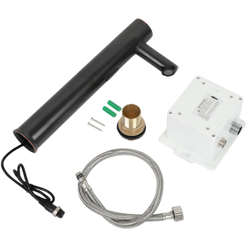 Automatischer Sensor-Wasserhahn von Wifehelper, automatischer Sensor-Waschtischhahn ohne berührungslose Funktion, Badezimmerhahn, Küchenarmatur,
