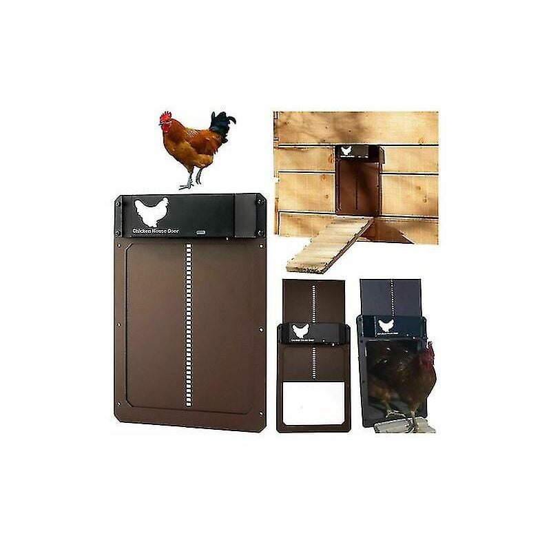 Automatischer Türöffner für Hühnerstall, Lichtsensor, Tür für Hühnerstall, Tür für Haustiere