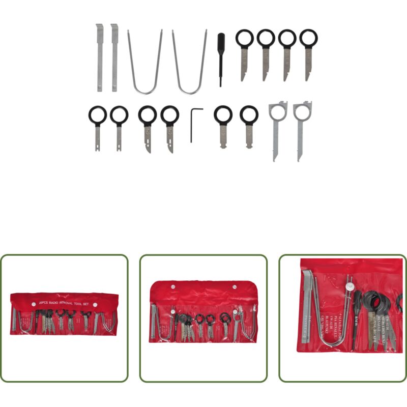 Autoradio Entfernungsschlüssel - Autoradio-Ausbauwerkzeug-Set