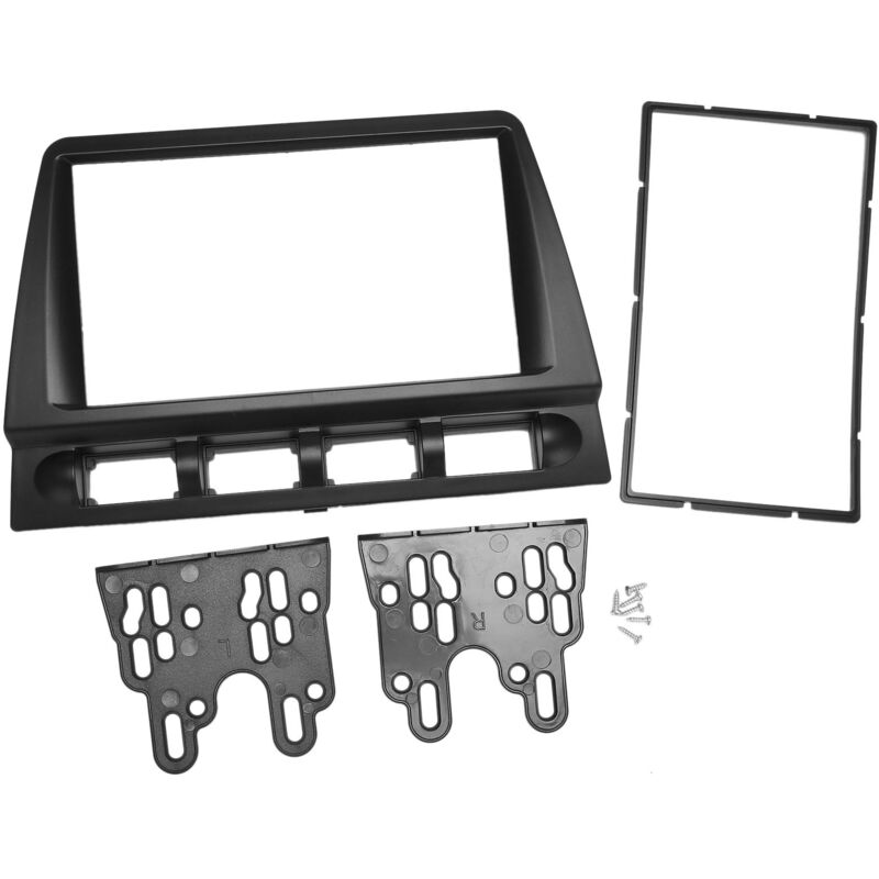 Autoradio-Blende für Picanto 2004–2008, DVD-Stereo-Rahmen, Plattenadapter, Montage, Armaturenbrett-Installation, Blenden-Trimm-Kit