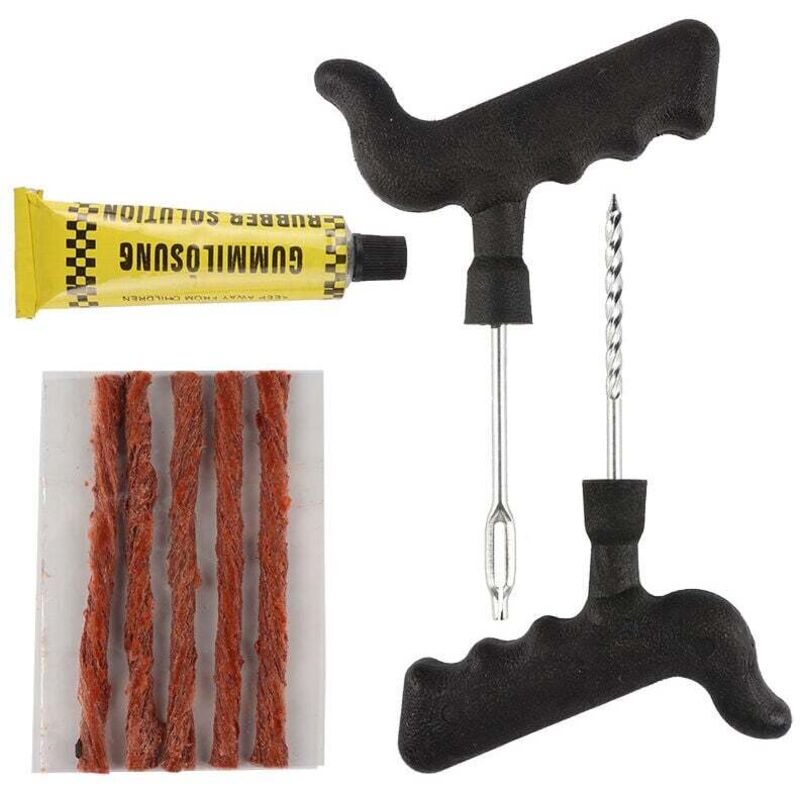 Lablanc - Autoreifen-Reparatur-Set, Pannen-Reifen-Reparatur-Werkzeug, schlauchlose Reifen-Reparatur-Werkzeuge, pannensicher, selbstvulkanisierend