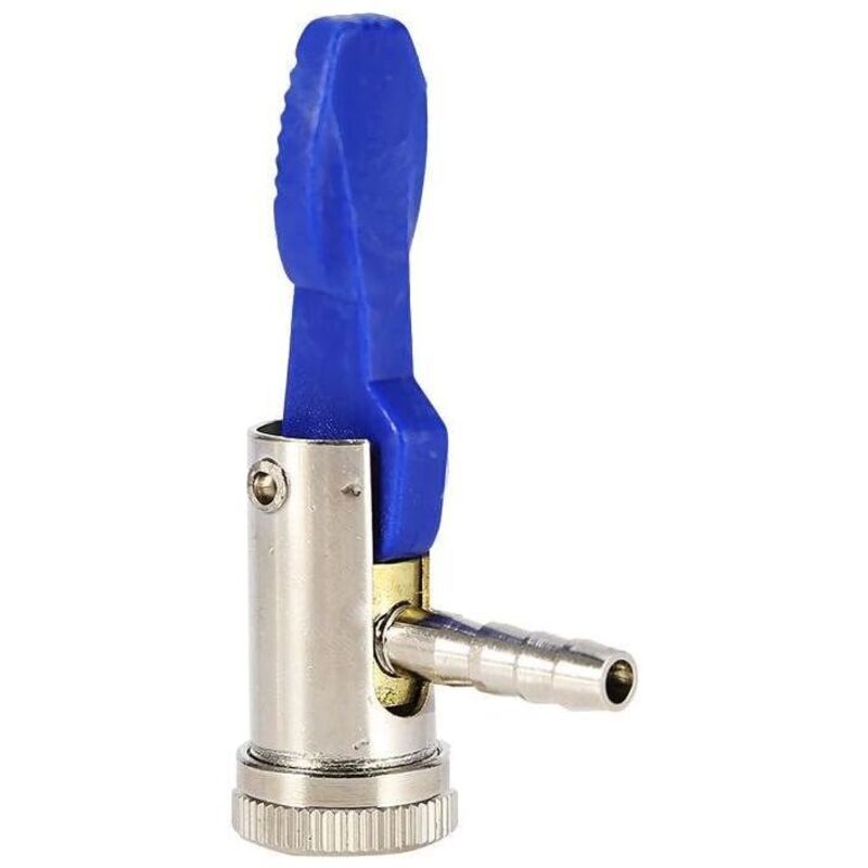 Autoreifenventiladapter, Autoreifen-Fülldüse, Luftfutter, Radpumpenventil für Autos, Motorräder, Elektrofahrzeuge, Fahrräder (6 mm)