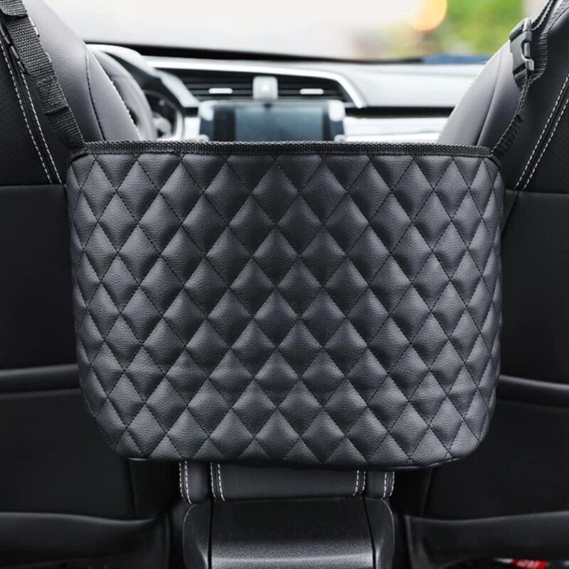 Autositz-Organizer-Tasche, große Leder-Organizer-Tasche für die Rückenlehne