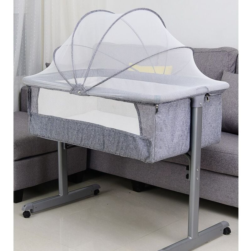 Skecten - Babybett Stubenwagen Babywiege Beistellbett Kinderbett Reisebett für Kinder Baby 96×57×77cm