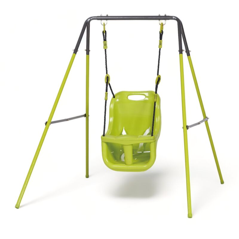 Led Leds - Babyschwung mit Sicherheit Baby Sitz Stahl Garten Garten Baby Baby Baby