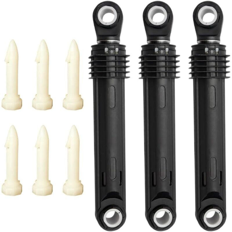 Stoßdämpfer für Waschmaschinen 383EER3001G 4901ER2003A mit Befestigungsstiften für LG-Waschmaschinen 383EER3001F, 383EER3001H, 383EER3001J
