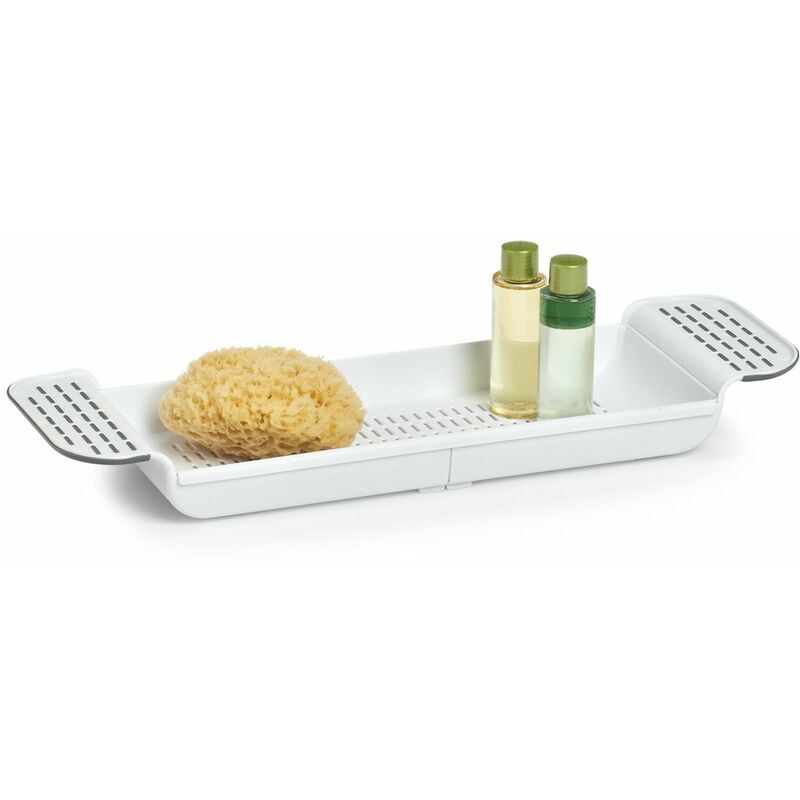 Badewannenablage, 55-78 cm, ausziehbar, weiß Zeller