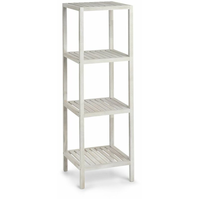 Badregal, 4 Ablagen, Holz, ZELLER - ZELLER