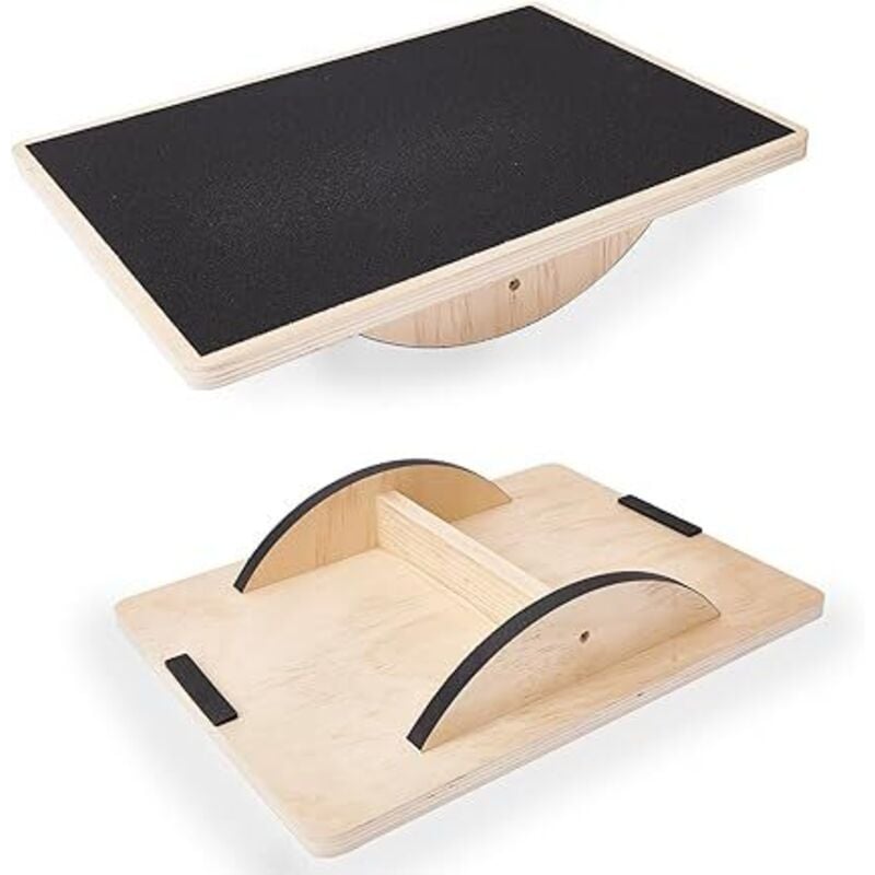 Balance Board, Balancetrainer für Erwachsene, rutschfestes Balance Board, Balance Board für die Physiotherapie, Stehpult, Rumpfmuskulaturtraining