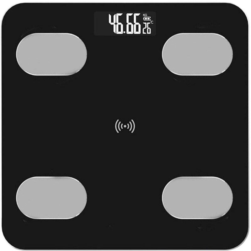 BalanceTech Intelligente Bluetooth Personenwaage - Mit App Zur BMI Und BMR Verfolgung