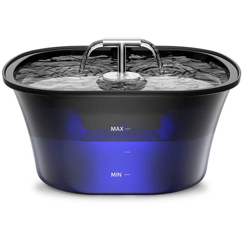 Balimo Katzenbrunnen, 2,5 L Trinkbrunnen für Katze, Katzenbrunnen für Katzen, automatischer Haustierbrunnen