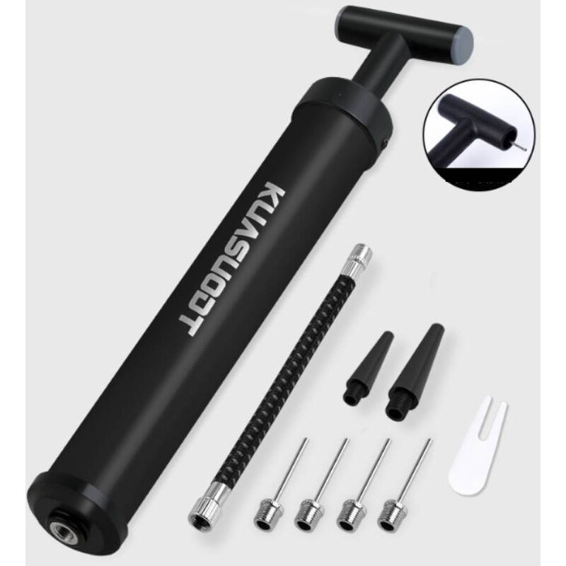 Ballpumpen eignen sich für Basketball, Fußball, Volleyball, Rugby, Wasserball und andere aufblasbare Produkte, einschließlich Luftpumpen, Nadeln und