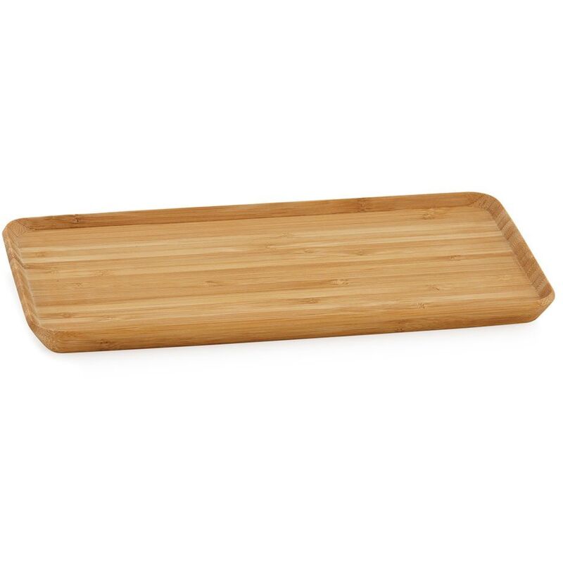 Andrea House Tablett of Snacks ax70063 Bambus Rechteckig 27 x 15 x 1,5 cm