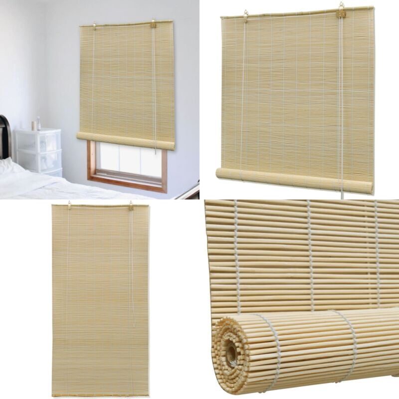 Bambusrollo 140x220 cm Natur - Bambusrollo - Fensterdekoration - Rollos - Jalousie - Wohnzimmerdeko - Home & Living