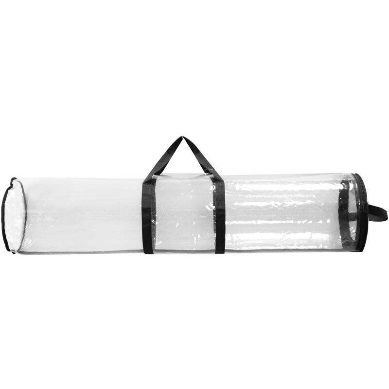 Bamjour Aufbewahrungsbeutel für Geschenkpapier, Weihnachtsaufbewahrungsbeutel, PVC-Organizer, praktische Aufbewahrungslösung für Geschenkpapier-Fans