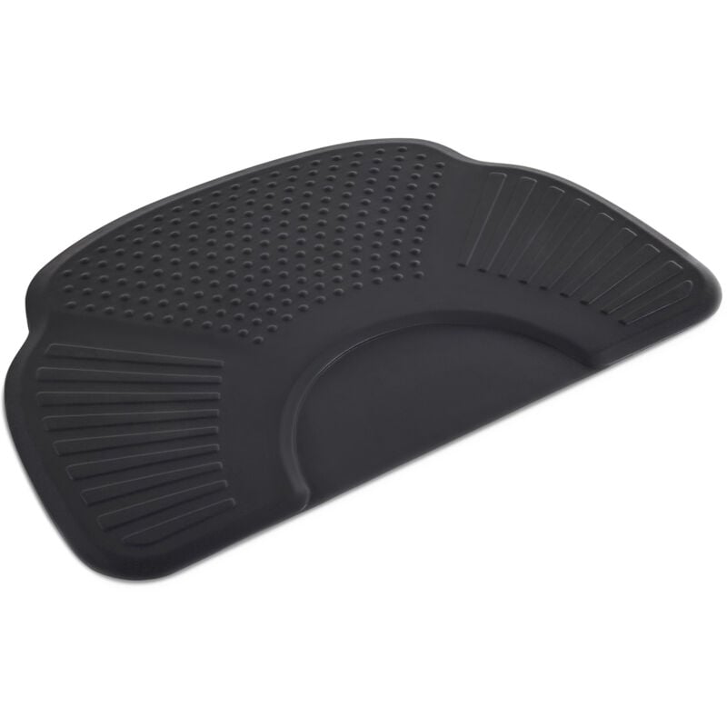 Barberpub - Anti-Ermüdungsmatte für Friseure, Ergonomische Bodenmatte Friseurmatte für Barbershop Salon, Friseurbedarf 102X152 cm Halbkreis 2,5 cm