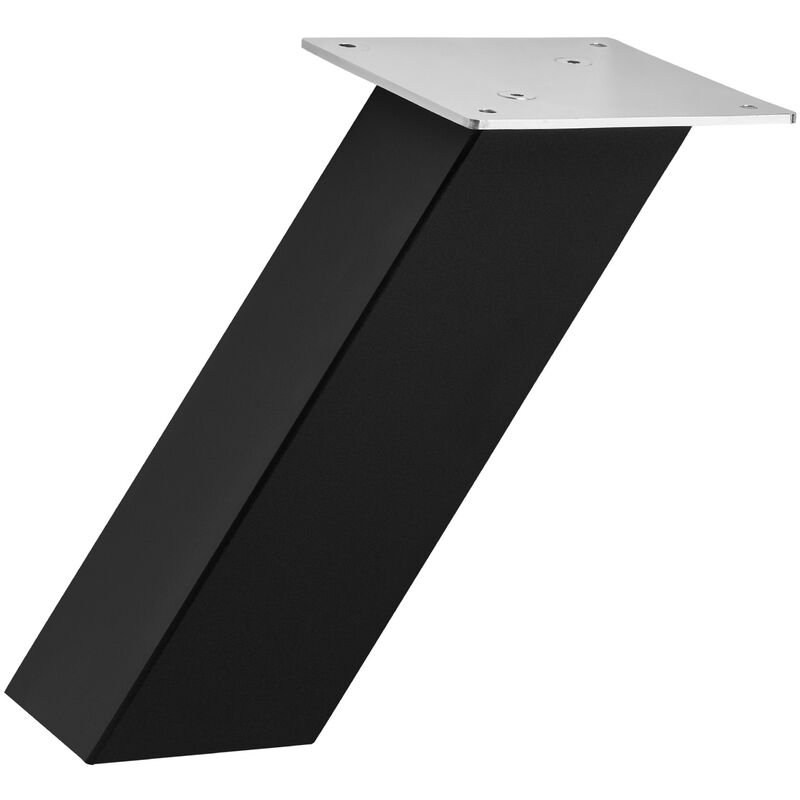 So-tech - Barkonsole schräg 210 x 80 x 70 mm in schwarz 30 Kg Tragkraft Thekenfuß Konsole von sotech