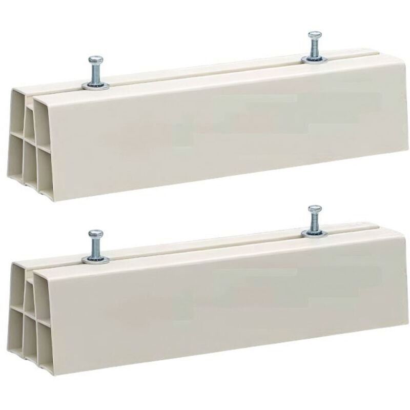 Arnocanali - Paar Bodenhalterungen mit Füßen für Klimaanlagen für 140 kg Tragfähigkeit