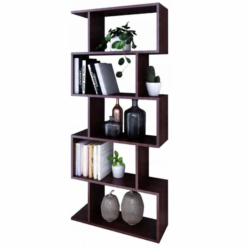 Bask Wenge Standregal für Wohnzimmer, Büro, Jugendzimmer, MK