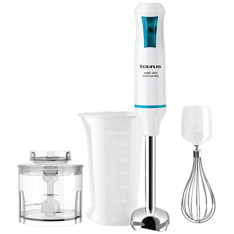 Edelstahl-Handmixer 750 W Easy Plus 750 Edelstahl mit Taurus-Zugang