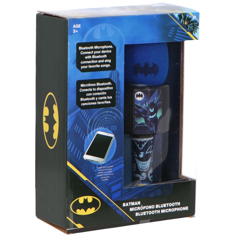 Kabelloses Karaoke Mikrofon mit Bluetooth für Kinder - Batman