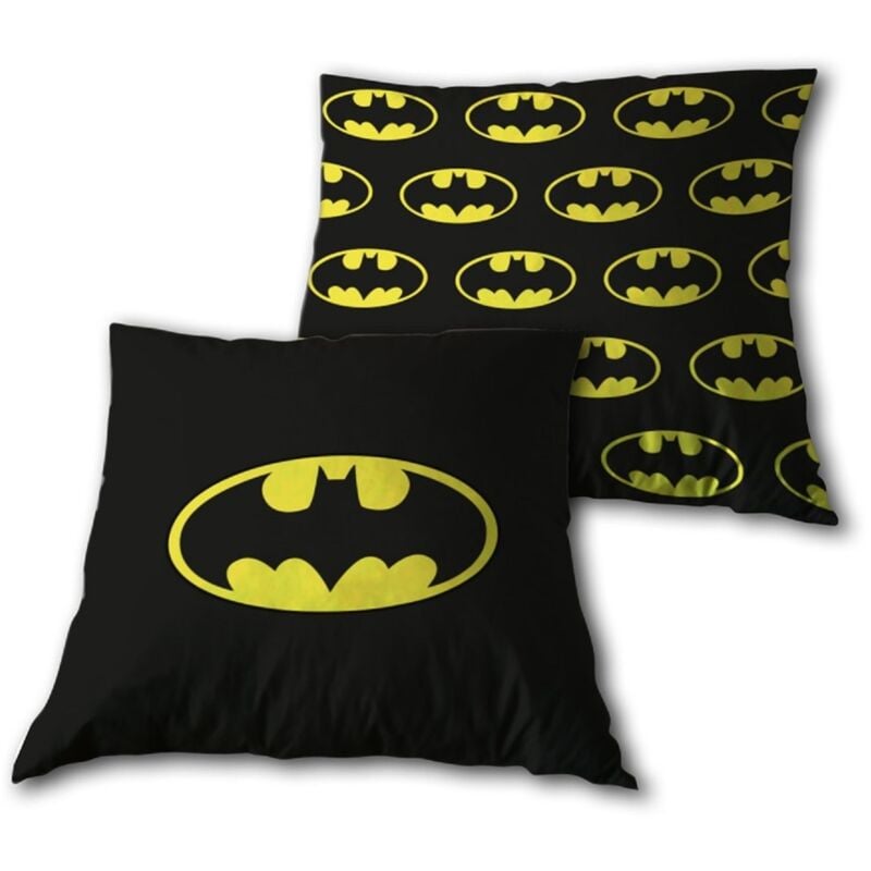 Aymax - Batman Velboa Dekokissen – Perfektes Couchkissen für Kinder & Erwachsene (1 Stück)