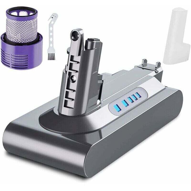 Batterie de remplacement pour aspirateur Dyson V10 - 25,2V - 3900mAh - V10 Animal SV12 - V10 Absolute - V10 Motörhead - V10 Fluffy - V10 Total Clean