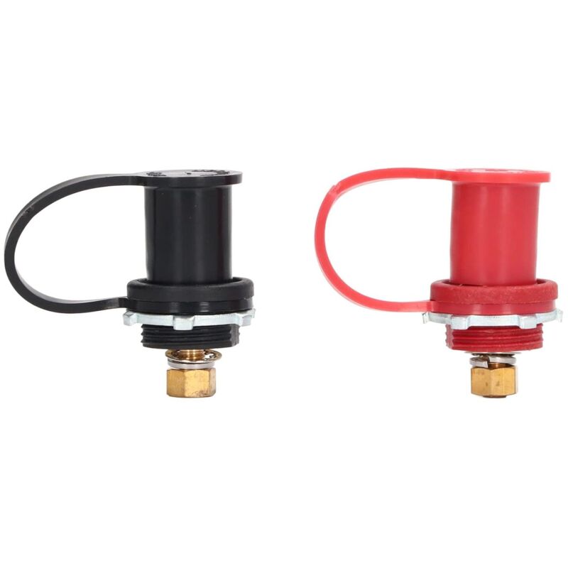 Batterie Klemmen für Autobatterie, 250A Batteriepolklemme, Reihenklemmen Batteriepfosten Überbrückungsklemme, für Autos Boote Freizeitfahrzeuge