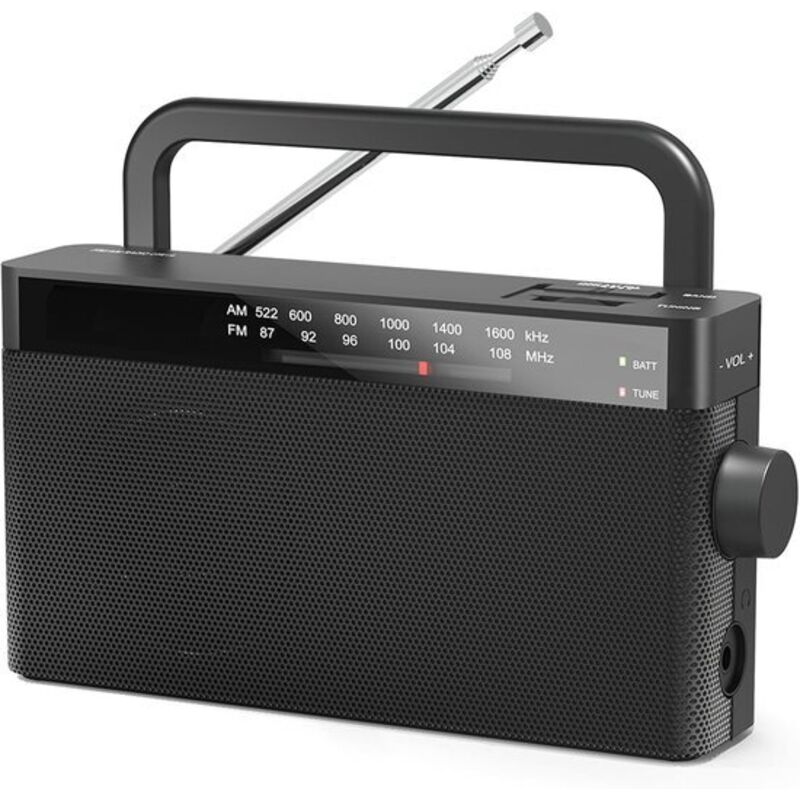 Batteriebetriebenes Transistorradio – Tragbares Radio – Kleines Radio – Mini-FM/AM-Notfallradio – Taschenradio – Ersatzradio – Batteriebetriebenes