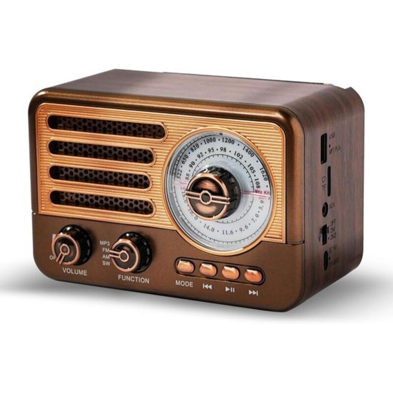 Batteriebetriebenes Transistorradio – Tragbares Radio – Kleines Radio – Mini-FM/AM-Notfallradio – Taschenradio – Ersatzradio – Batteriebetriebenes