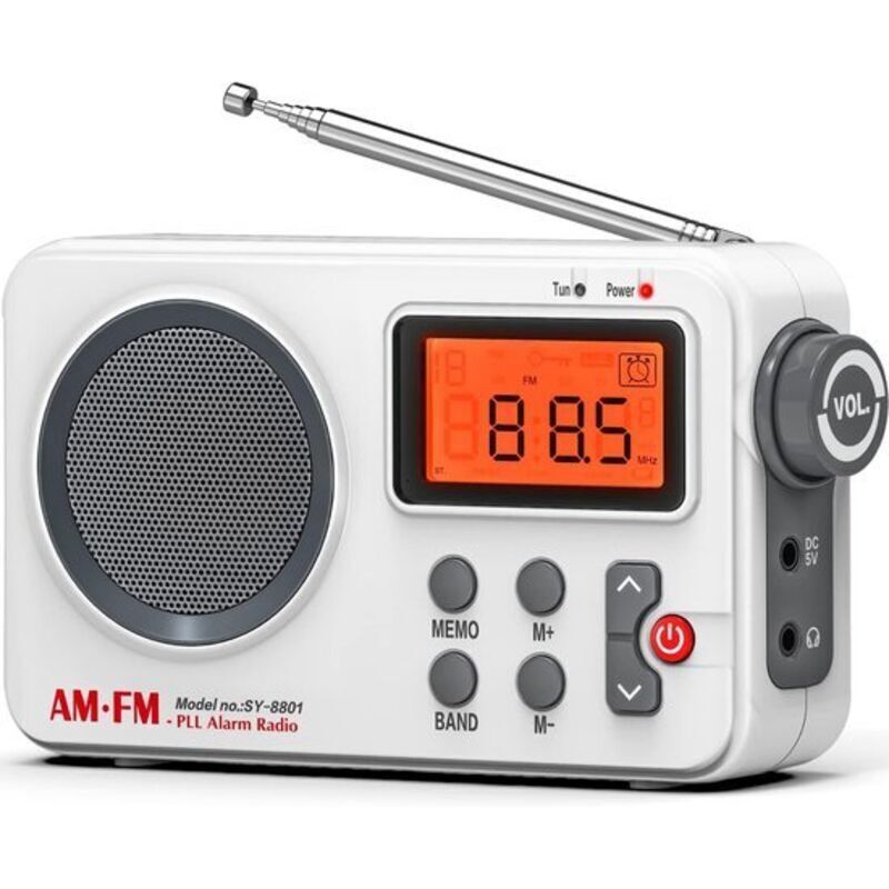 Batteriebetriebenes Transistorradio – Tragbares Radio – Kleines Radio – Mini-FM/AM-Notfallradio – Taschenradio – Ersatzradio – Batteriebetriebenes