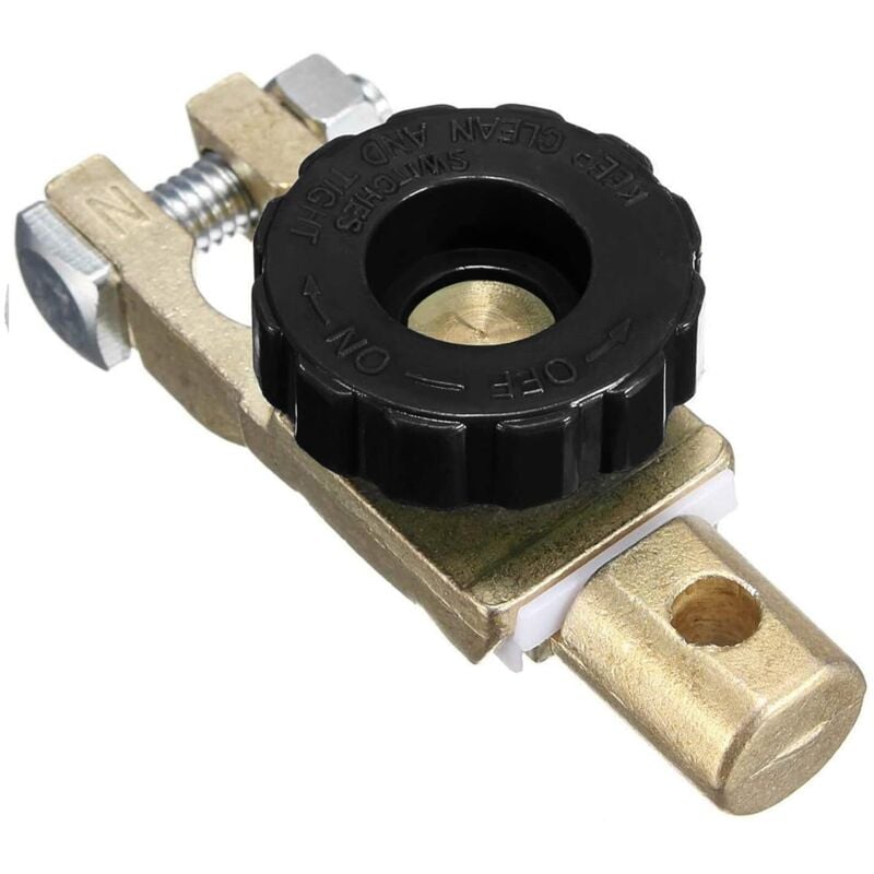 Batterieschalter Batteriehauptschalter Autobatterie Schalter Batterie Trennschalter, Hauptstromschalter für Auto Truck Boot Fahrzeuge 12V/24V