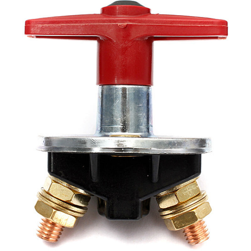Batterietrennschalter, 12V-60V 200A Universal-Festschlüssel-Not-Aus-Schalter für Autobatterie, Boot