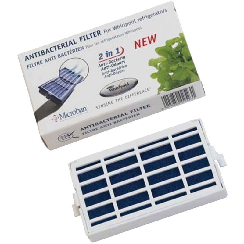 Ersatzteil - Antibakterieller Filter Microban Original - Whirlpool bauknecht, kitchenaid, laden, ignis, ikea