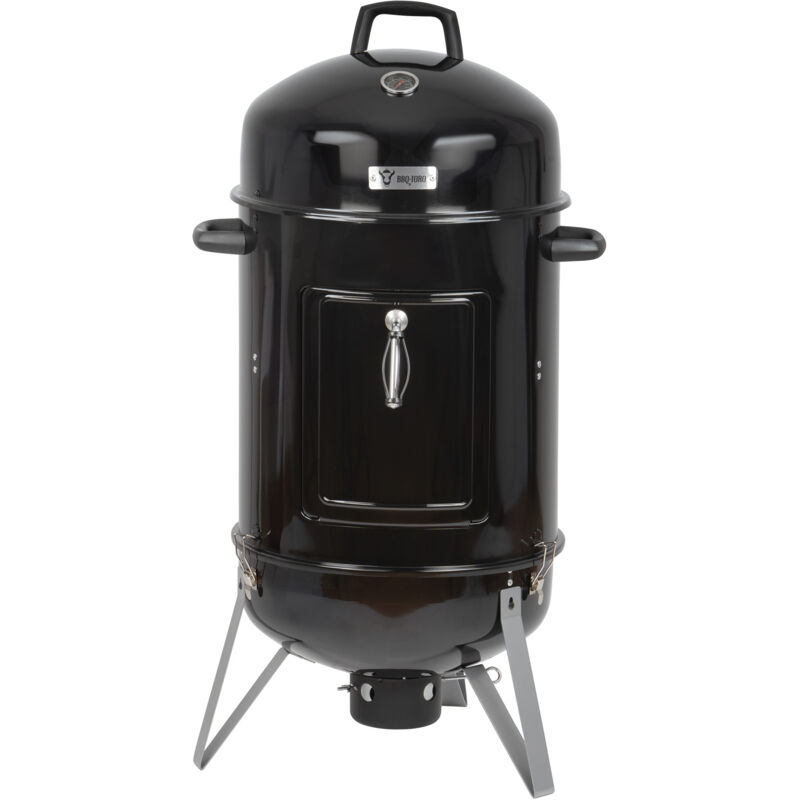 Räuchertonne Oak ø 47 cm Räucherofen bbq Smoker Holzkohlegrill - Bbq-toro