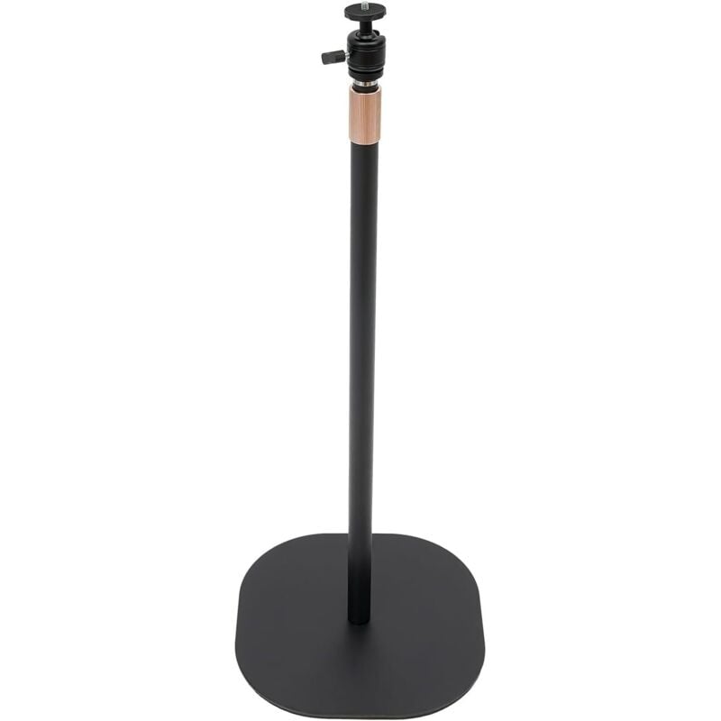 Beamer Ständer Höhe 65-120cm Projektorständer, 360° Schwenkbar und 90° Kippbar, Kompatibel mit 1/4in Schrauben, Versteckter Projektor Bodenständer